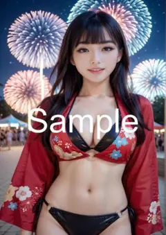 A4サイズアートポスター 1点もの 美女ポスター最高品質 F-G-21