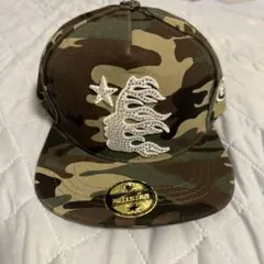 Camo HELLSTAR キャップ グリター