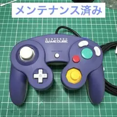 ゲームキューブ　コントローラー　バイオレットクリア初期①