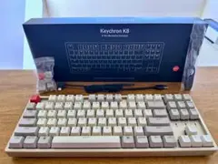 【美品】Keychron K8 ノンバックライト・キーボード【英語/茶軸】
