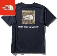 本日限定値下げ【美品】ノースフェイス 半袖カモ柄ロゴ Tシャツ NT32035