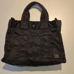 porter　 黒 ナイロン トートバッグ