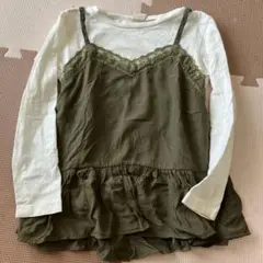 petit main ロンTカットソー 120