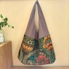 Aurora Morris&Co. x Sandersonバルーントートバッグ