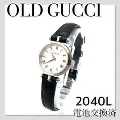稼働【セール中】GUCCI オールドグッチ サイドブラック ヴィンテージ レディ