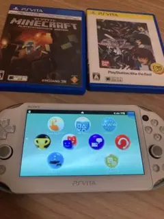 PS Vita本体 + Minecraft ソフト+ ガンダムソフト