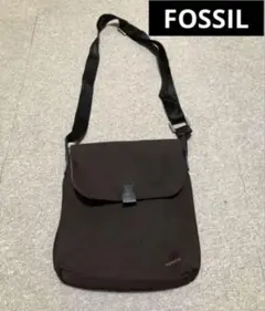 FOSSIL ショルダーバッグ ブラウン