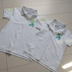 新品　ポロシャツ　100　120　お揃い