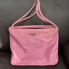 プラダ ピンク ハンドバッグ