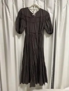 snidel ティアードロングワンピース