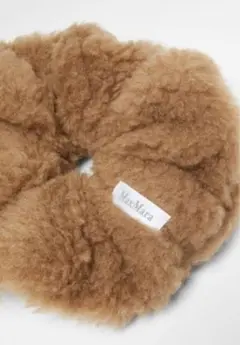 最終お値下げ！【新品未使用】MAXMARA テディベアシュシュ Max Mara - MaxMaraマックスマーラテディベア シュシュの通販 by