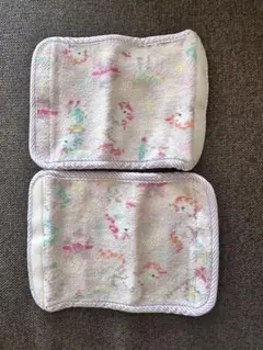 フェイラー　ユニコーン柄ベビーパッド2枚セット