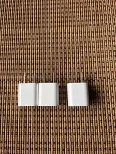 Apple純正品　ACアダプタ　3個セット