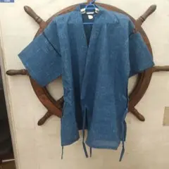 ♥️日本製 ♥️濃紺 甚平 半袖 上下