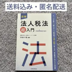 送料込み 美品 図解 法人税法「超」入門〔令和6年度改正〕 即購入ok