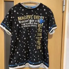 PERFECT OF BLACK 星柄 Tシャツ 160