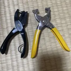 ハトメパンチ 1穴パンチ パンチ ペンチ セット