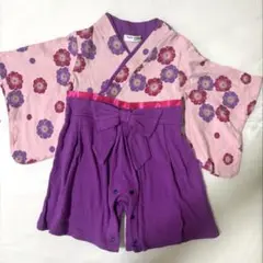 PUFF 2 KIDS 袴　ロンパース　70