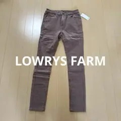 LOWRYS FARM ローリーズファーム　チェック　スキニーパンツ　新品未使用
