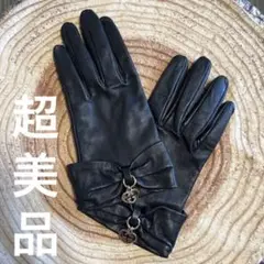 GUCCI グッチ レザーグローブ