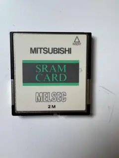 【中古品】三菱電機 MELSEC SRAMカード 2M メモリカード PLC用