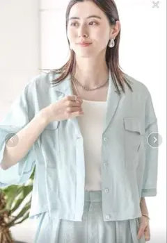 新品LEPSIM 開襟ショートシャツ