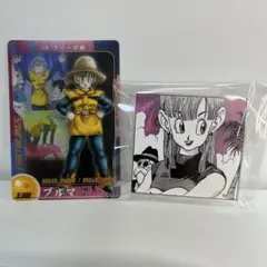 ドラゴンボール アクリルスタンドバッジコレクション ブルマ