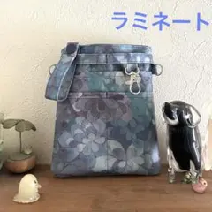【158 】オーガナイザー　ペンケース　ナースポケット　ラミネート　ハンドメイド