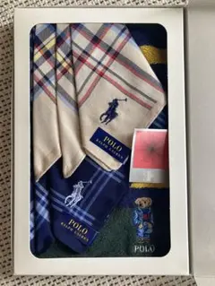 新品　Polo Ralph Lauren ハンカチ3枚セット