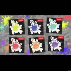 交換終了品 スプラトゥーン3 インクステッカー 6色 コンプリート