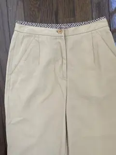 Aquascutum レディースパンツ サイズ9 ベージュ