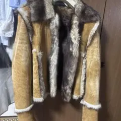 Dolce & Gabbana フェイクファー コート ホワイト 18728109_40920351_1000.jpg