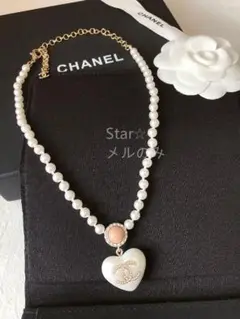 シャネル 可愛い ハートCCロゴ ネックレス