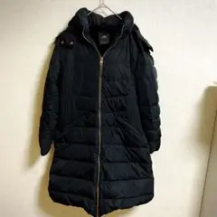 【L】ZARA ザラ レディース コート フード アウター ボア
