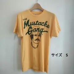 オマージュ　HOMAGE Tシャツ　Sサイズ　アメリカ製　イエロー