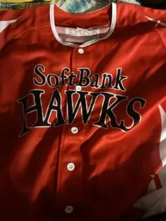SoftBank Hawks ユニフォーム Lサイズ レッド