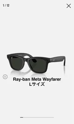 Ray-ban Meta Wayfarer Lサイズ