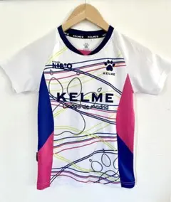 KELME ケルメ tシャツ 子供用スポーツ Tシャツ　130 白