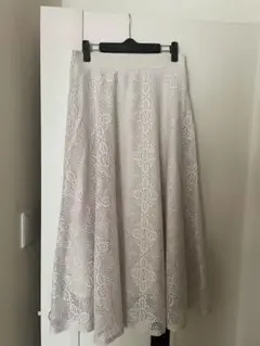 レースロングスカート【Ｌサイズ】
