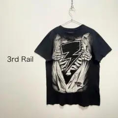 3rdRail Third Rail Ｔシャツ 骸骨 ブラック サイズM