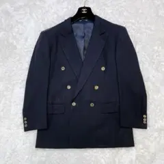 WARREN SQUAREダブルブレスト紺ブレ金ボタンL
