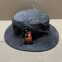 新品 ニューハッタン バケットハット コーデュロイのダークグレー L/XL