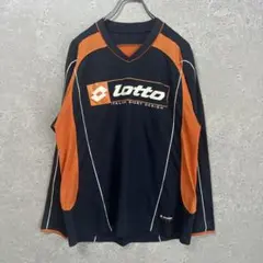 【Lotto】ロット（L）トレーニングウェア＊センターロゴ＊メッシュ＊ランニング