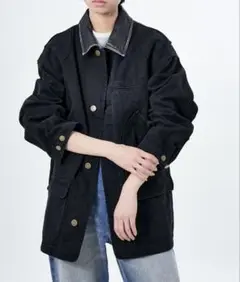 【新品】アダムエロペ　M TO R BOXY HUNTING JACKET