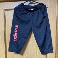 adidas ストライプ 7分丈パンツ