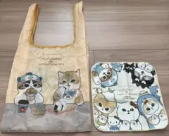 【コラボ】モフサンド ×サンリオ　タオルハンカチ　エコバッグ