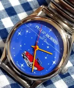 D6405 フィリップモリス メンズクォーツ 新品電池