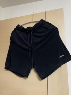 ballaholic 黒 Logo Pile Shorts オンライン完売サイズ