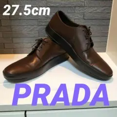 【PRADA】 ドレスシューズ 8 1/2 27.5cm相当