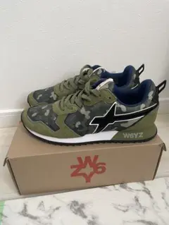 W6YZ カモフラージュ スニーカー　サイズ41